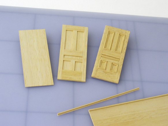 stages in making a door