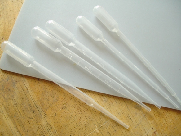 1ml and 3ml pipettes